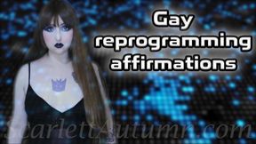 Gay reprogramming affirmations