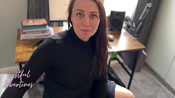 Creampied stepmom on phone call