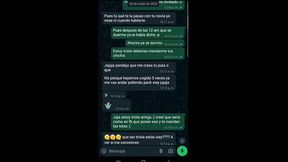 SE PUSO MUY CALIENTE Y LE HICE UN MASAJE A MI MEJOR AMIGA EN LAS NALGOTAS