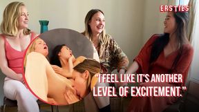 Ersties - Hot Babes Ophelia, Sicilia, and Katana Help Each Other Get Off By Rubbing Their Clits