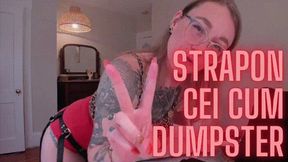 Strapon CEI Cum Dumpster