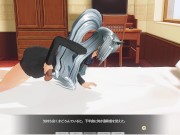 3D HENTAI сute girl jerk off you POV