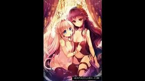 Sexy Anime Girls Pose Nude in Softcore Ecchi Pics