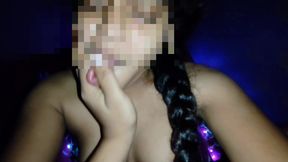 Desi hot village bhabhi best ever  Reverse Cowgirl position hard rough fucking with muslim friend