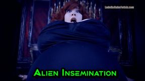 Alien Insemination - Ludella Impregnated in Sci Fi Thriller with Rapid Growth, Pregnant Belly Inflation, Breast Expansion, and a Sploshy POP Climax - WMV 720p