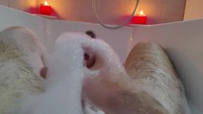 Covered in Foam - My Intense Bathroom Solo Finish
