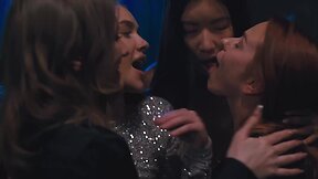 Two young femboys Emma Rosie and Matty get fucked by a group of futa monsters
