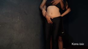 Stop stepbro. I just wanna yoga ! Oh no you make me horny