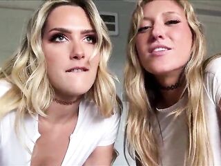 Golden-haired Step Sister Boner Test - FamilyTherapy