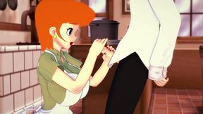 dexter s milf bj - dexter s laboratory