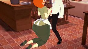 dexter s milf bj - dexter s laboratory