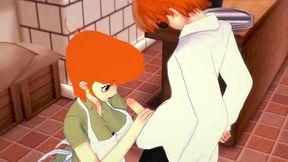 dexter s milf bj - dexter s laboratory