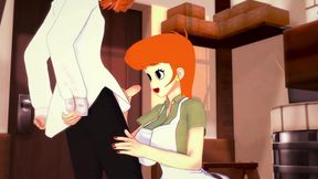 dexter s milf bj - dexter s laboratory