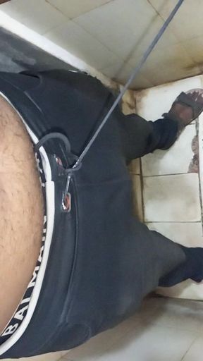My Desi Big Cock Masterbation with Condom