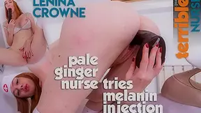 Pale Ginger Nurse Tries Melanin Injection By BBC - perVRt