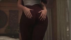 Cheating Mother In Law Pounding Huge Cock With Her Pussy