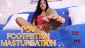 Pov Footworship Masturbation - Claire Black