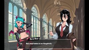 FEMBOY FUTA HOUSE [FUTANARI Hentai Game ] Ep.3 CAUGHT my ROOMATES anal fuck in the BATHROOM !