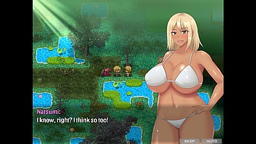 The Castaway Married Gal's Netorare Story [ NTR hentai game] Ep.20 fucking the douchebag big thick cock in the swamp