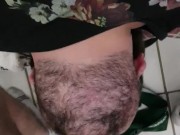 Fico louco quando ele engole o meu pau!