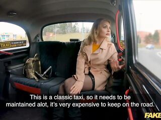 Fake Taxi Caty Kiss Uses her Hawt Selfies on her Phone to Pay for Taxi