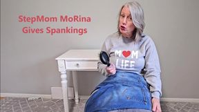 StepMom MoRina Gives Spankings - fetish roleplay