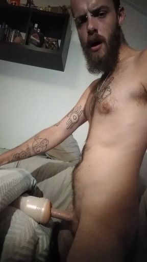 Edging hard with my fleshlight