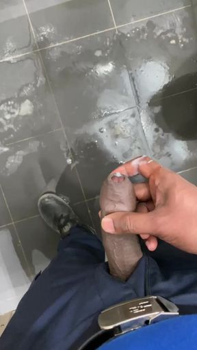 Indian college boy masturbating in college toilets