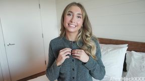 british amateur slut lily phillips gets creampied by a russian for the first time - alex mack