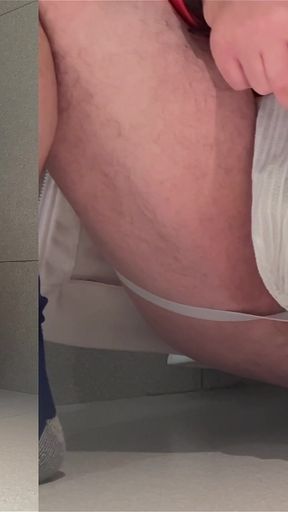 Rugby Guy Magic Wand Play and Cum