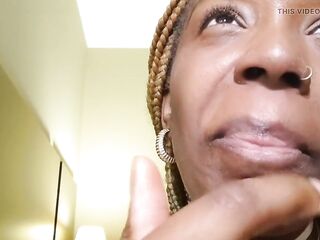 Nose Picking Snots Nostrils Frontal Camera POV