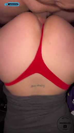 Public Doggy And Cumshot