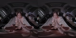 DARK ROOM VR Hot Busty Girl Meets Stepdaddy