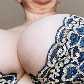 Huge boobs on your face POV by MariaOld milf