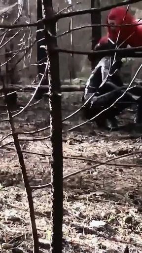 Latex Rubber Humiliation Outdoor