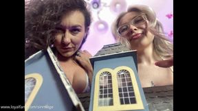 your New Vore Giantess Neighbors - Kaiia Eve And Sinn Sage Femdom Goddesses Eat you 4k