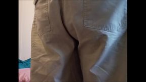 Grey Thong Jerking Time