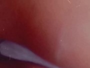 Fucked myself with curling iorn