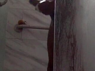 "Secret Shower Jerk Off Leads to Wild Stepfamily Rencounter"