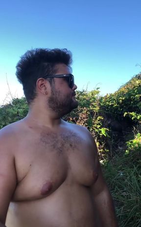 Jerking Each Other off on the Beach