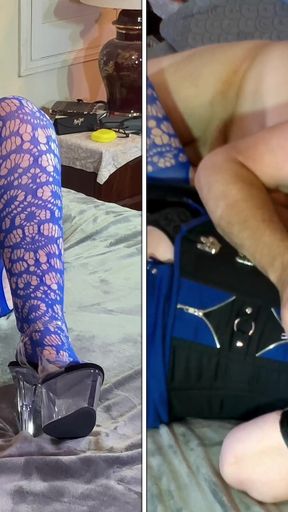 Granny Carmen Angel: a Blue Angel Suck &amp; Fuck 52123fap