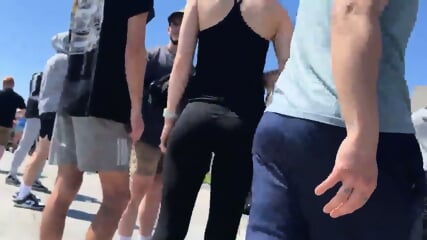 Candid ass