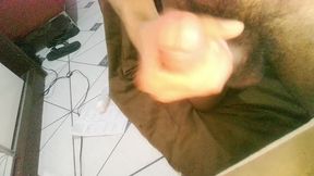 Naughty Hairy Guy Giving a Show of Exhibitionism