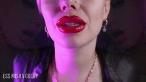 It’s so easy to control you with My lips! Cum and lose your mind!