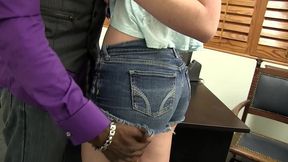 summer carter sucks and swallows moe johnson s big black cock