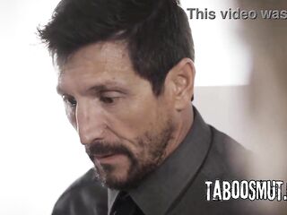 Chap Has Three-some With His Blond Wife And Stepdaughter