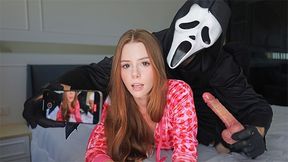 Mr. Ghost Found A Beauty For Hot Halloween Sex - Pov : Arinafox - Missionary - Doggystyle