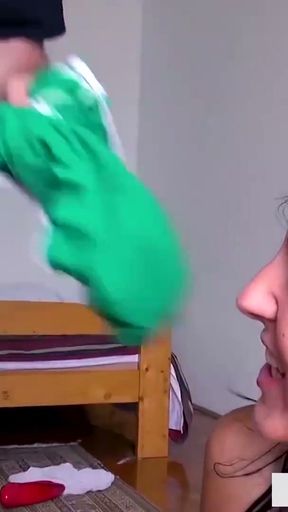 Rough Fuck For Brunette Babe Meg Magic   Clip 1