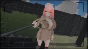 Roxane keeps on exploring her public naughtiness