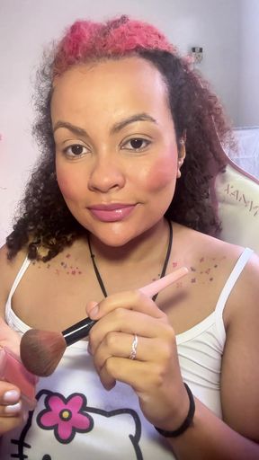 Getting Ready for Cosplay Con - Varesa Genshin Impact